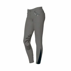 Flags & Cup - Pantalon d'équitation fille Cayenne Gris Clearance