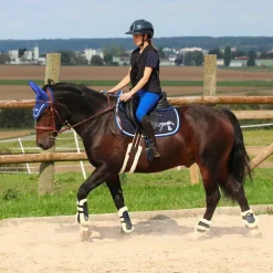 Outlet Flags & Cup - Pantalon d'équitation fille Cayenne roi Bleu