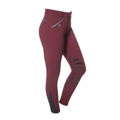 Flags & Cup - Pantalon d'équitation fille Cayenne Bordeaux Discount