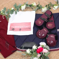 Flags & Cup - Pantalon d'équitation femme Push up Bordeaux Sale