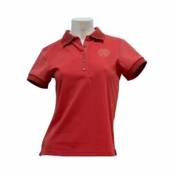 Flags & Cup - Polo manches courtes fille Anzia cerise Rouge Clearance
