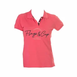 Flags & Cup - Polo manches courtes enfant Salta fushcia Rose Clearance