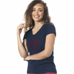 Flags & Cup - T-shirt femme Rafaela Marine Sale