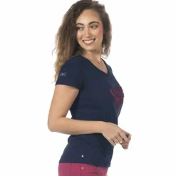 Flags & Cup - T-shirt femme Rafaela Marine Sale