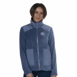 Sale Flags & Cup - Veste polaire junior Agri denim Bleu