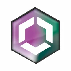 Flex On - Sticker casque Armet Trex On Gradient vert/ Violet Discount