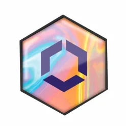 Flex On - Sticker casque Armet Trex On Holo Orange