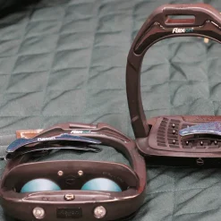 Flex On - Étriers GC Incliné Ultra Grip Noir / Noir / Vert Anglais Outlet