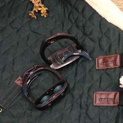 Flex On - Étriers GC Incliné Ultra Grip Noir / Noir / Vert Anglais Outlet