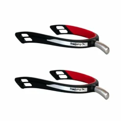 Freejump - Éperons articulés Spur'On Prince de Galles Noir / Rouge Clearance