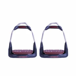 Freejump - Étriers Air's choco plancher plat / oeil orienté / noir / noir Marron