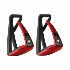 Freejump - Étriers Soft'Up Lite Noir / Rouge Best