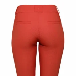 Best GEM - Pantalon d'équitation femme John full grip tandoori spice Rouge