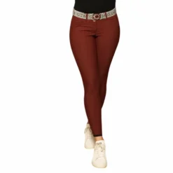 Online GEM - Pantalon d'équitation femme John Bordeaux