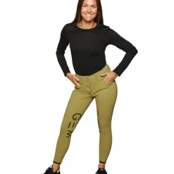GEM - Pantalon d'équitation femme Max épice Vert