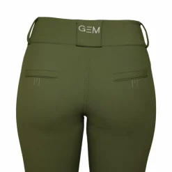 GEM - Pantalon d'équitation femme Max Cypress Kaki Best