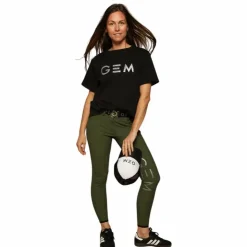 GEM - Pantalon d'équitation femme Max Cypress Kaki Best