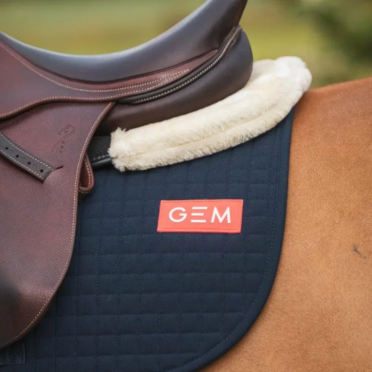 GEM - Tapis de selle Leo bleu Marine Online