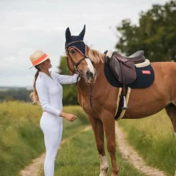 GEM - Tapis de selle Leo bleu Marine Online