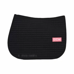 GEM - Tapis de selle Leo Noir Clearance