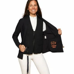 New GEM - Veste de concours femme Jinger Noir