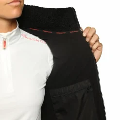 GEM - Veste sans manches mouton On femme Noir New