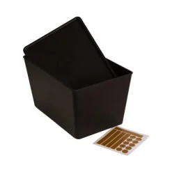 Best Grooming Deluxe - Boîte à nourriture avec couvercle Noir