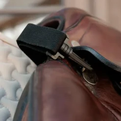 Discount Grooming Deluxe - Ceinture ventrale pour cheval Noir