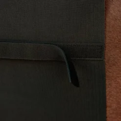 Discount Grooming Deluxe - Ceinture ventrale pour cheval Noir