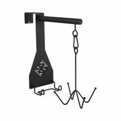 Grooming Deluxe - Crochet porte-bridon 4 branches Noir Outlet