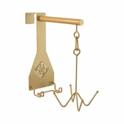 New Grooming Deluxe - Crochet porte-bridon 4 branches or Doré