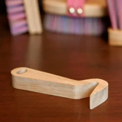 Grooming Deluxe - Cure-pied Licorne Sammy enfant bois Marron