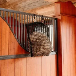 Outlet Grooming Deluxe - Filet à foin carré Easy Fill 4,5cm Noir