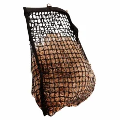 Grooming Deluxe - Filet à foin carré Easy Fill 3cm Noir New