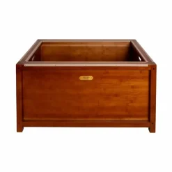 Best Grooming Deluxe - Mangeoire en bambou Marron