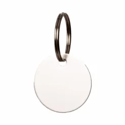 New Grooming Deluxe - Médaille à graver ronde argent Gris