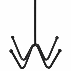 Grooming Deluxe - Porte-bridon mural 4 branches Noir New