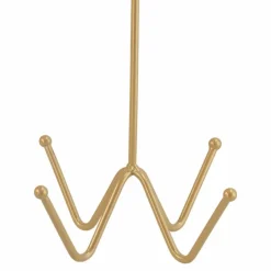 Grooming Deluxe - Porte-bridon mural 4 branches or Doré Clearance