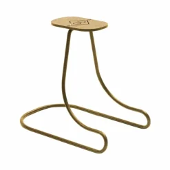 Grooming Deluxe - Pte-casque en acier Or New