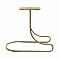 Grooming Deluxe - Pte-casque en acier Or New