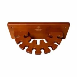 Sale Grooming Deluxe - Porte-cravaches rond en bois Marron