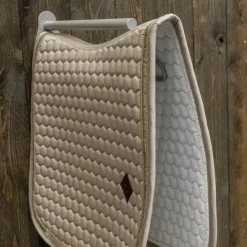 Sale Grooming Deluxe - Porte-selle avec support tapis métal argent Gris