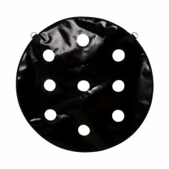 Hot Grooming Deluxe - Sac à foin Play & Slowfeeder Rond Noir