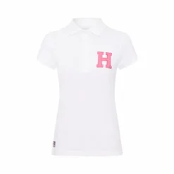 Hagg - Polo manches courtes femme / rose Blanc Online