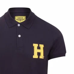 Best Hagg - Polo manches courtes homme / jaune Marine