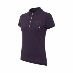 Hagg - Polo manches courtes femme Marine Clearance