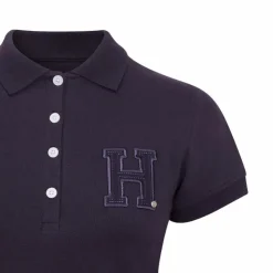 Hagg - Polo manches courtes femme Marine Clearance