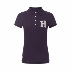 Hagg - Polo manches courtes femme / gris Marine