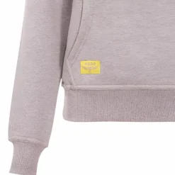 Hagg - Sweat à capuche femme / jaune Gris Discount