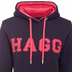 Hagg - Sweat à capuche femme / fuchsia Marine Clearance